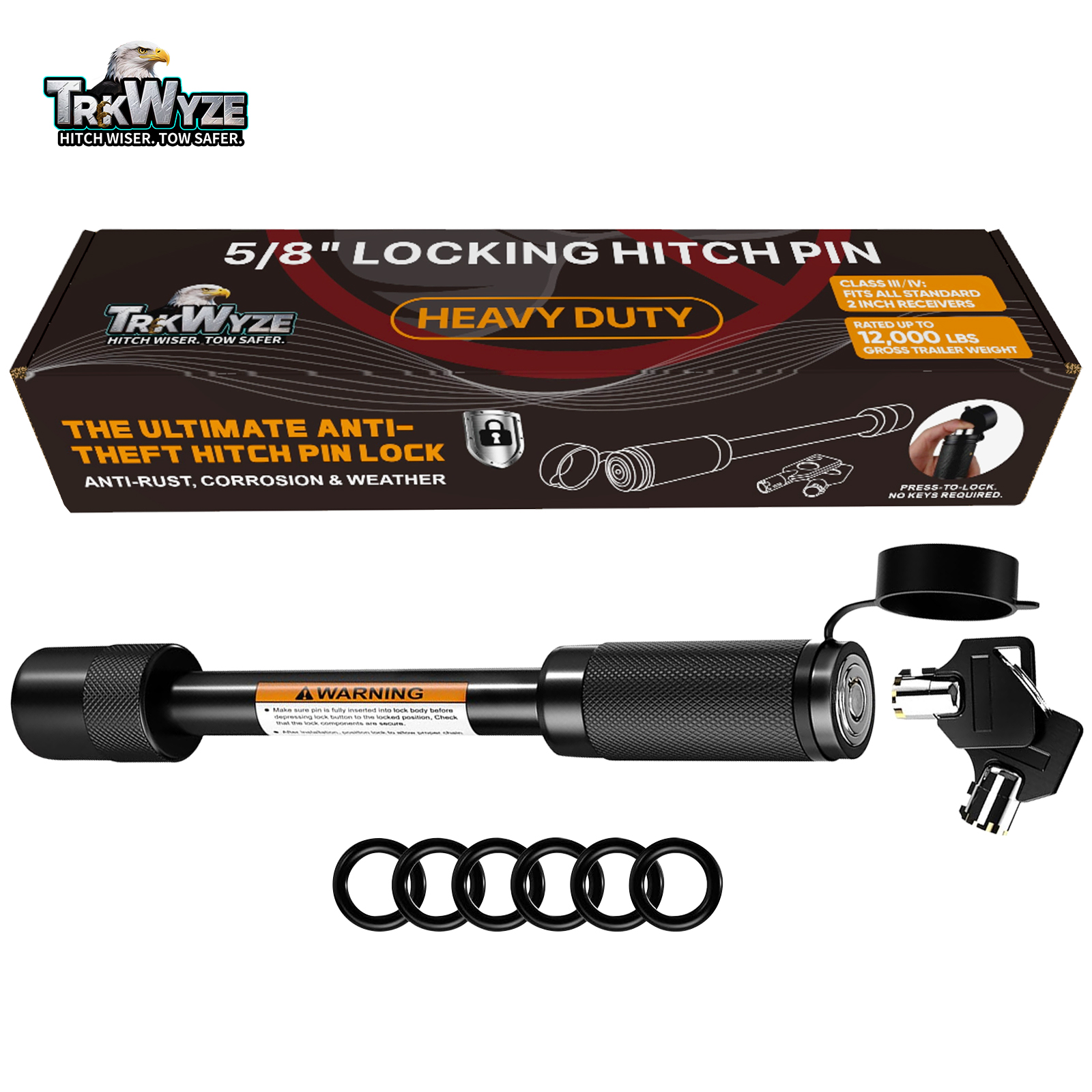 TrkWyze Hitch Pin Lock 