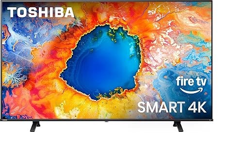Toshiba Class C350 Series 50-inch LED 4K UHD 50C350NU, Smart Fire TV, Voice Remote, with Alexa