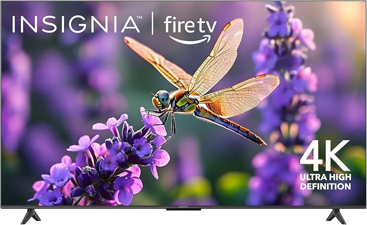 INSIGNIA 65-inch Class F50 Series LED 4K UHD Smart Fire TV NS-65F501NA24, INSIGNIA, 65-inch, Class F50 Series, LED, 4K, UHD, Smart Fire TV, Alexa Voice Remote, NS-65F501NA24
