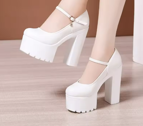 High-Heeled Platform Shoes