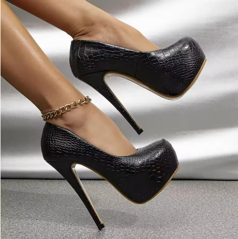 Elegant Black High Heels
