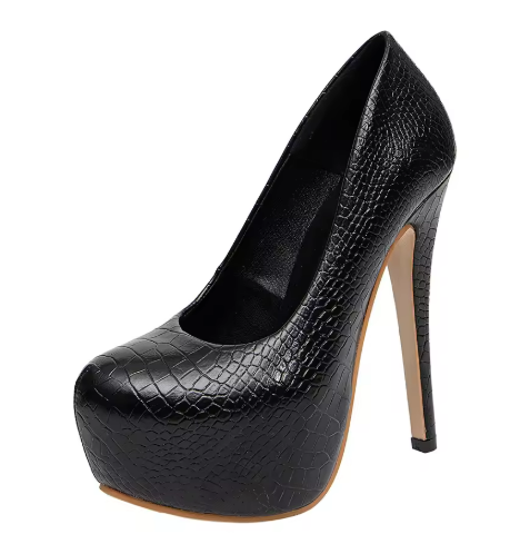 Elegant Black High Heels