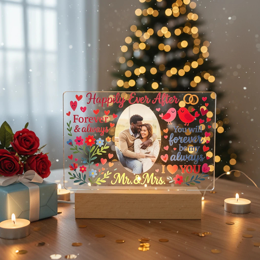 Personalized Wedding Acrylic Plaque