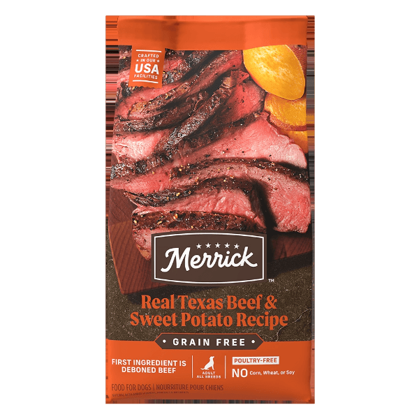 Merrick Real Texas Beef & Sweet Potato Recipe