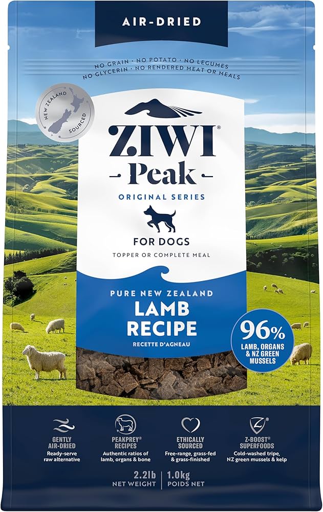 Ziwi Peak Air-Dried Lamb Recipe for Dogs