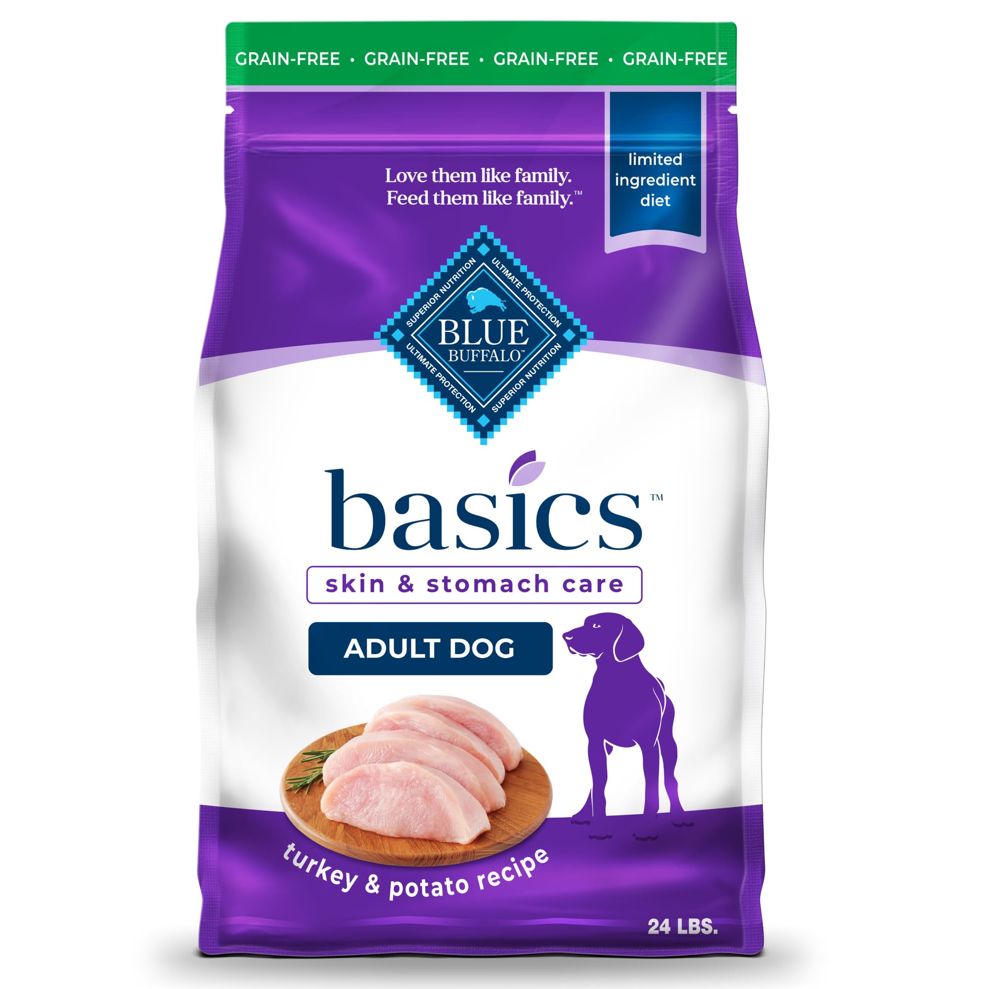 Blue Buffalo Basics Skin & Stomach Care Dog Food