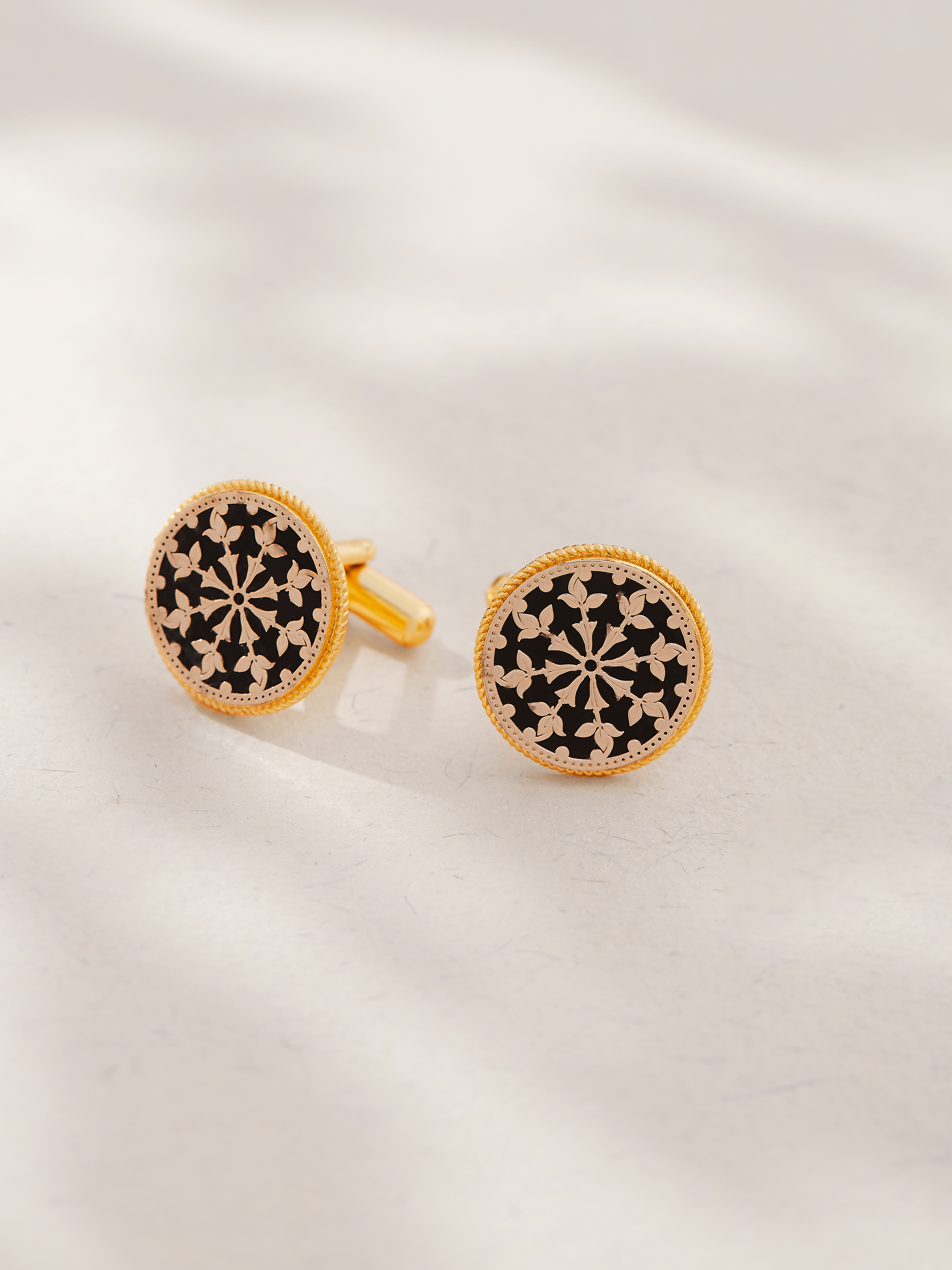 Mandala Cufflinks