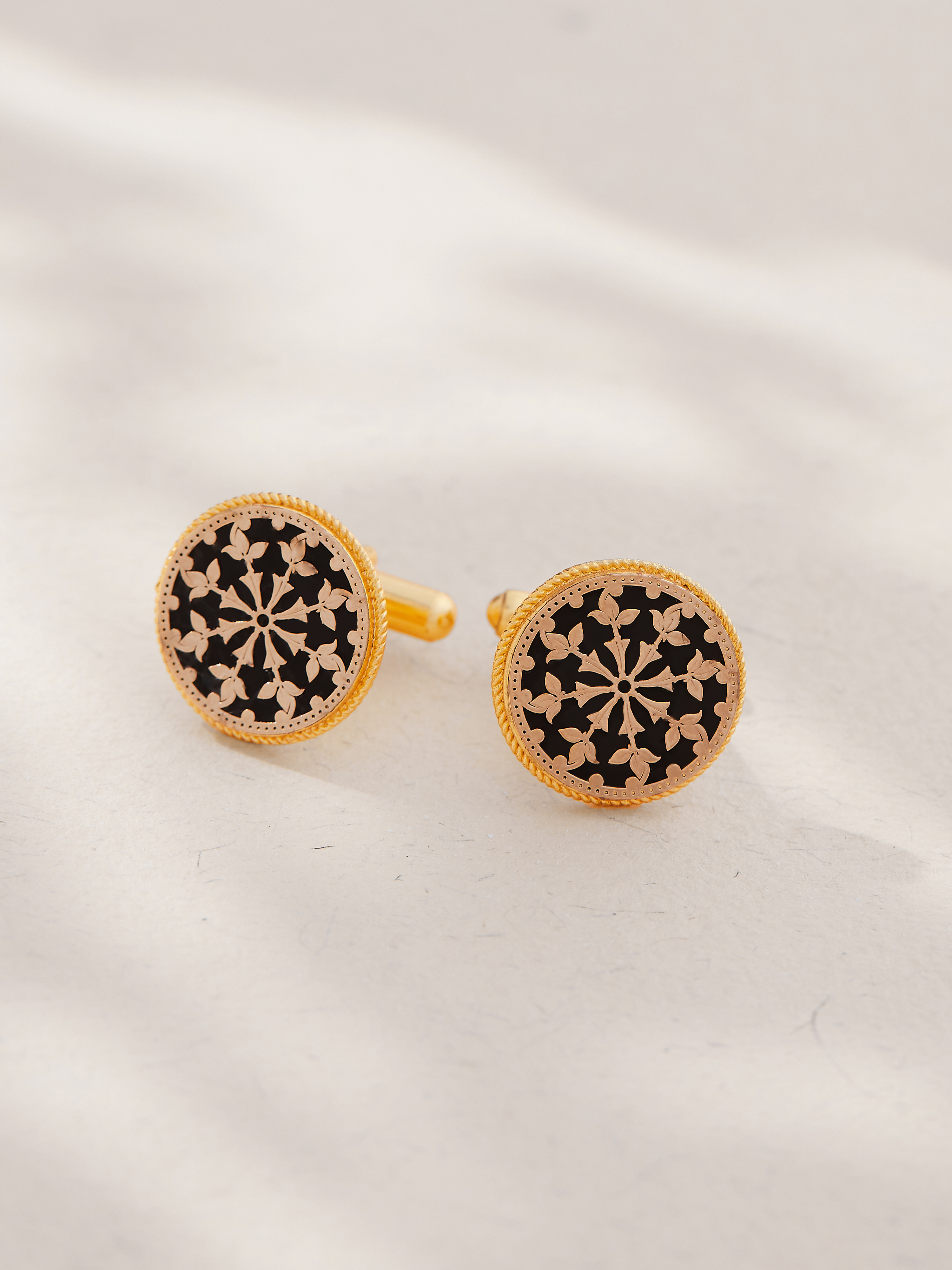 Mandala Cufflinks