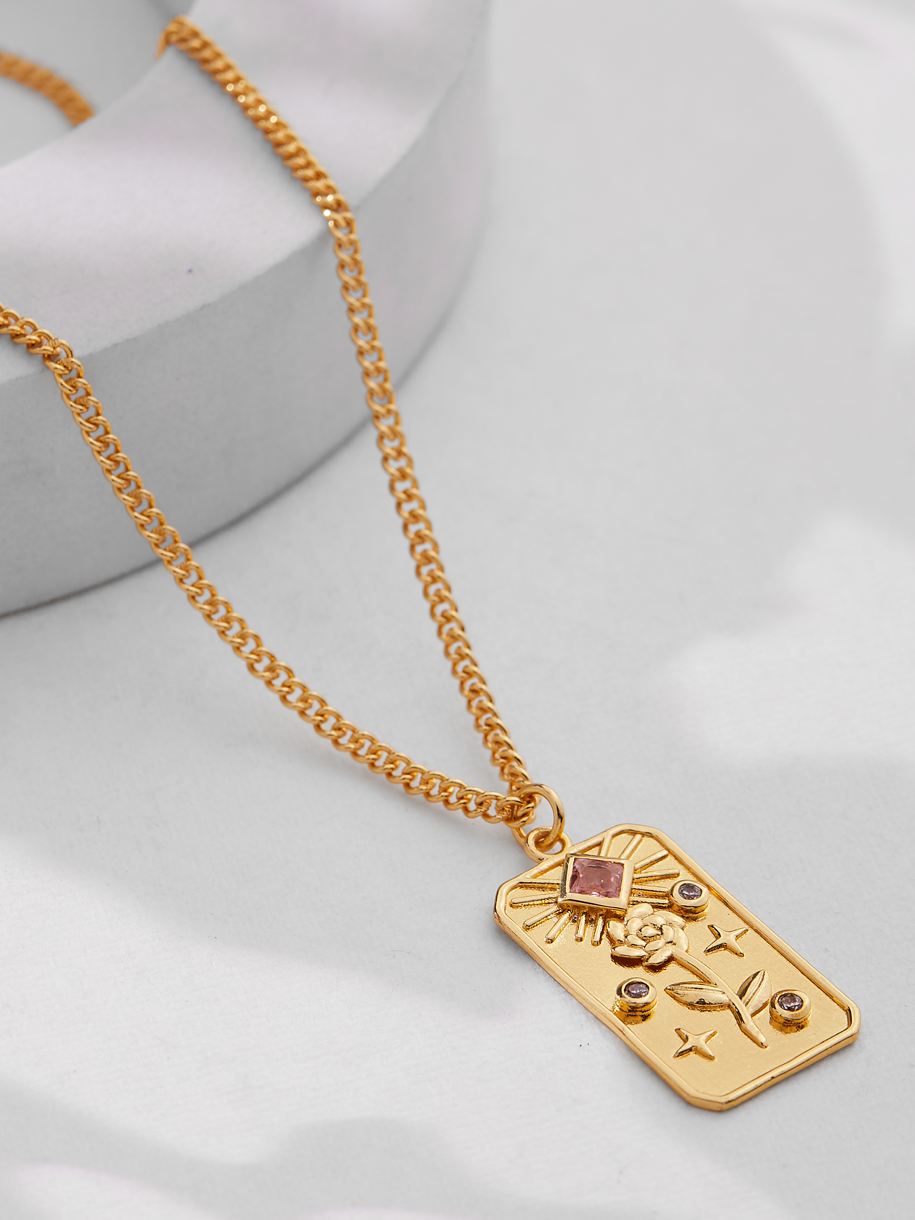 Fortune's Rose Necklace