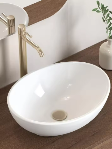 Modern Oval Ceramic Sink