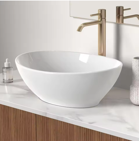 Modern Oval Ceramic Sink