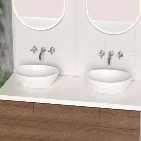 Modern Oval Ceramic Sink