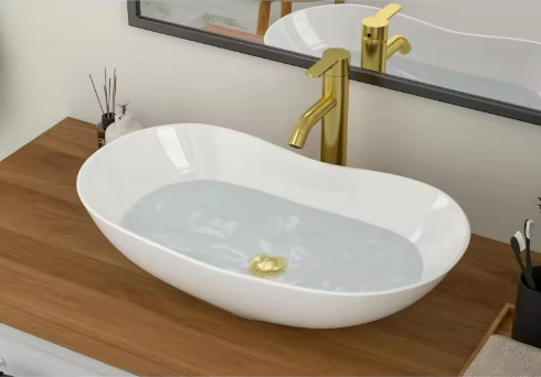 Bathroom Vanity with Vessel Sink