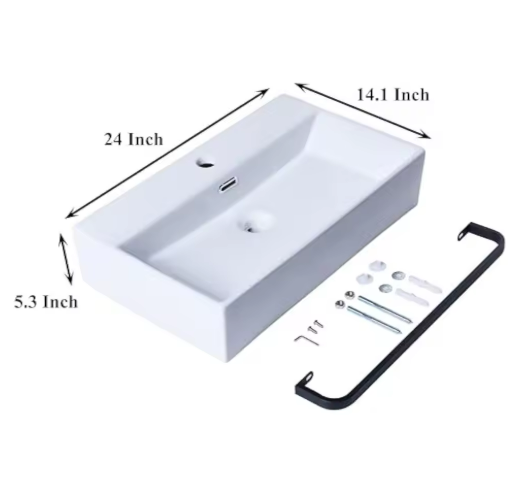 Modern Wall-Mounted Sink