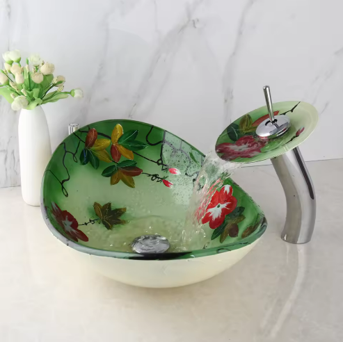 Decorative Glass Vessel Sink