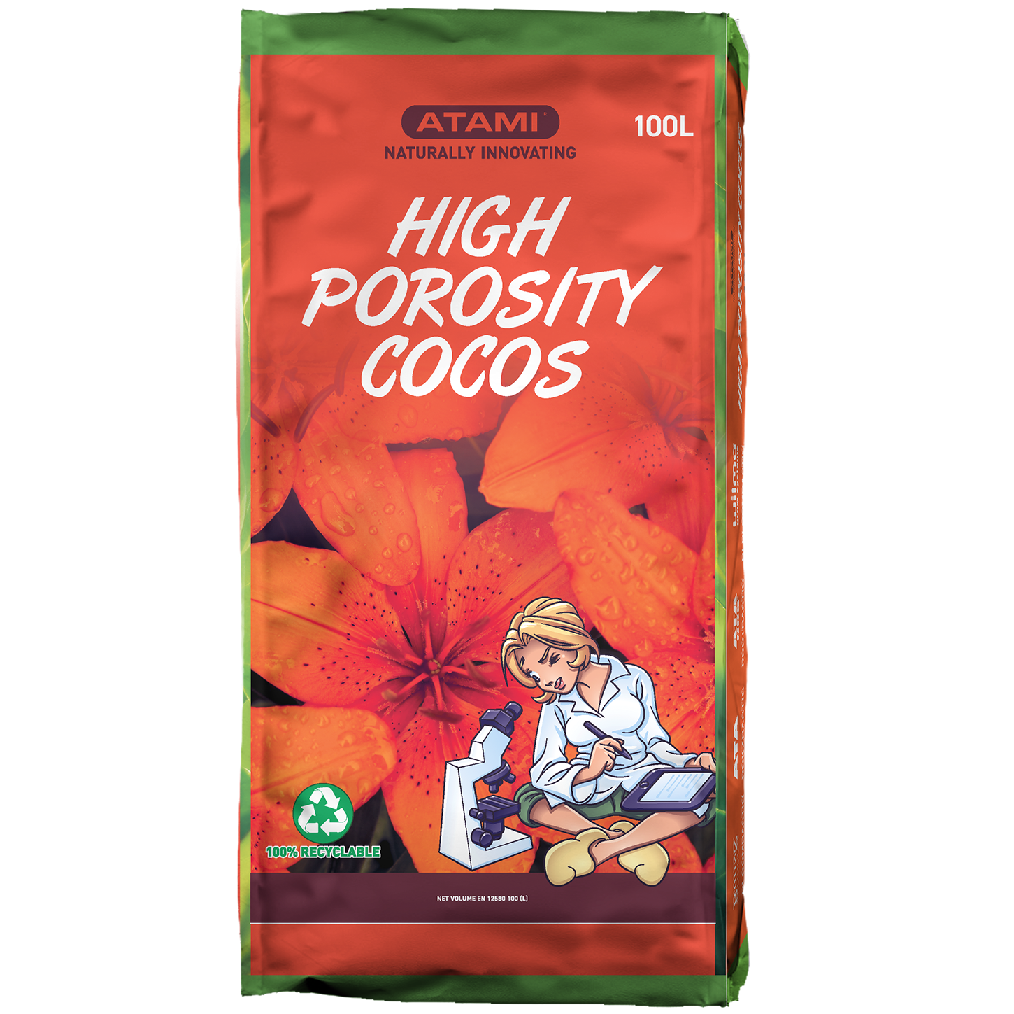 	High Porosity Cocos 100 L.