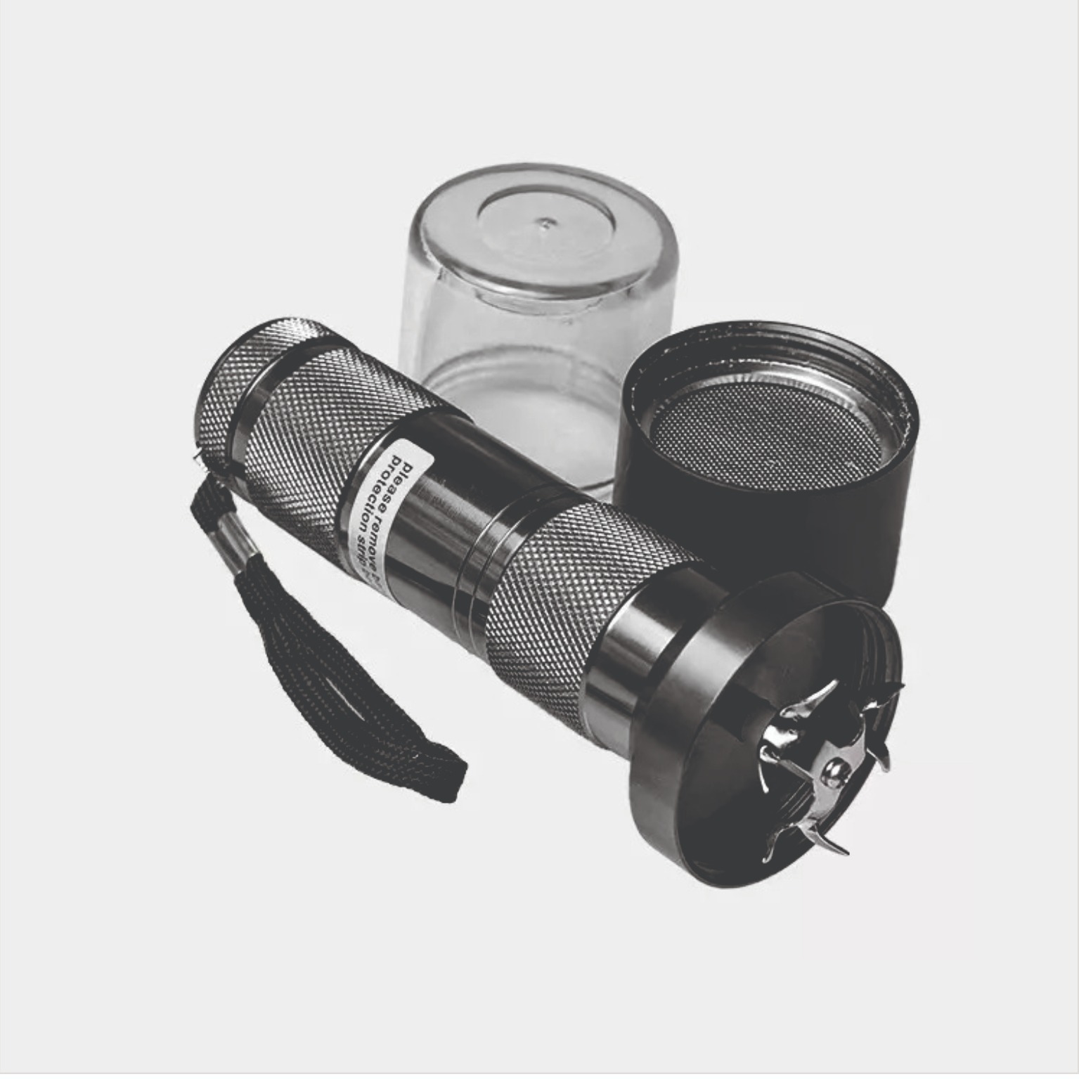 	Grinder Eléctrico Linterna