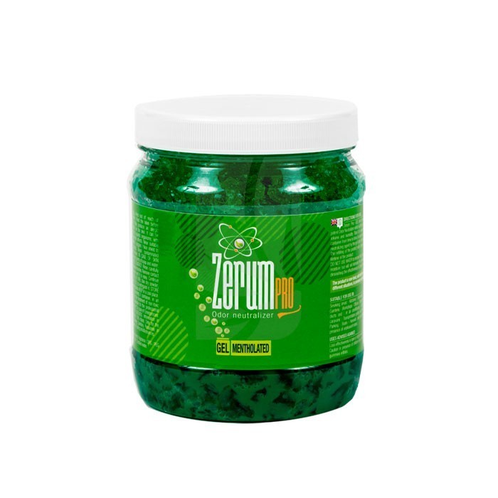 	Ambientador Zerum Pro Gel Mentolado 900 GR