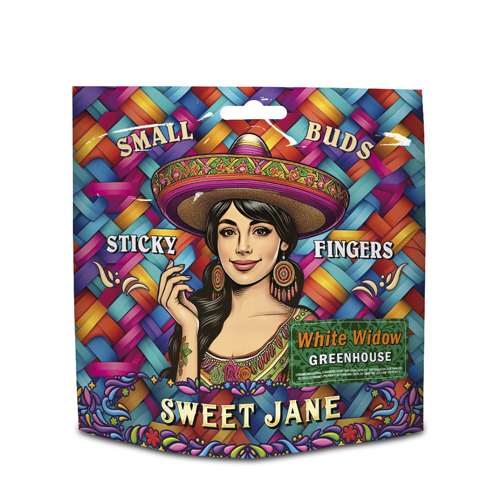 Flores de CBD. White Widow