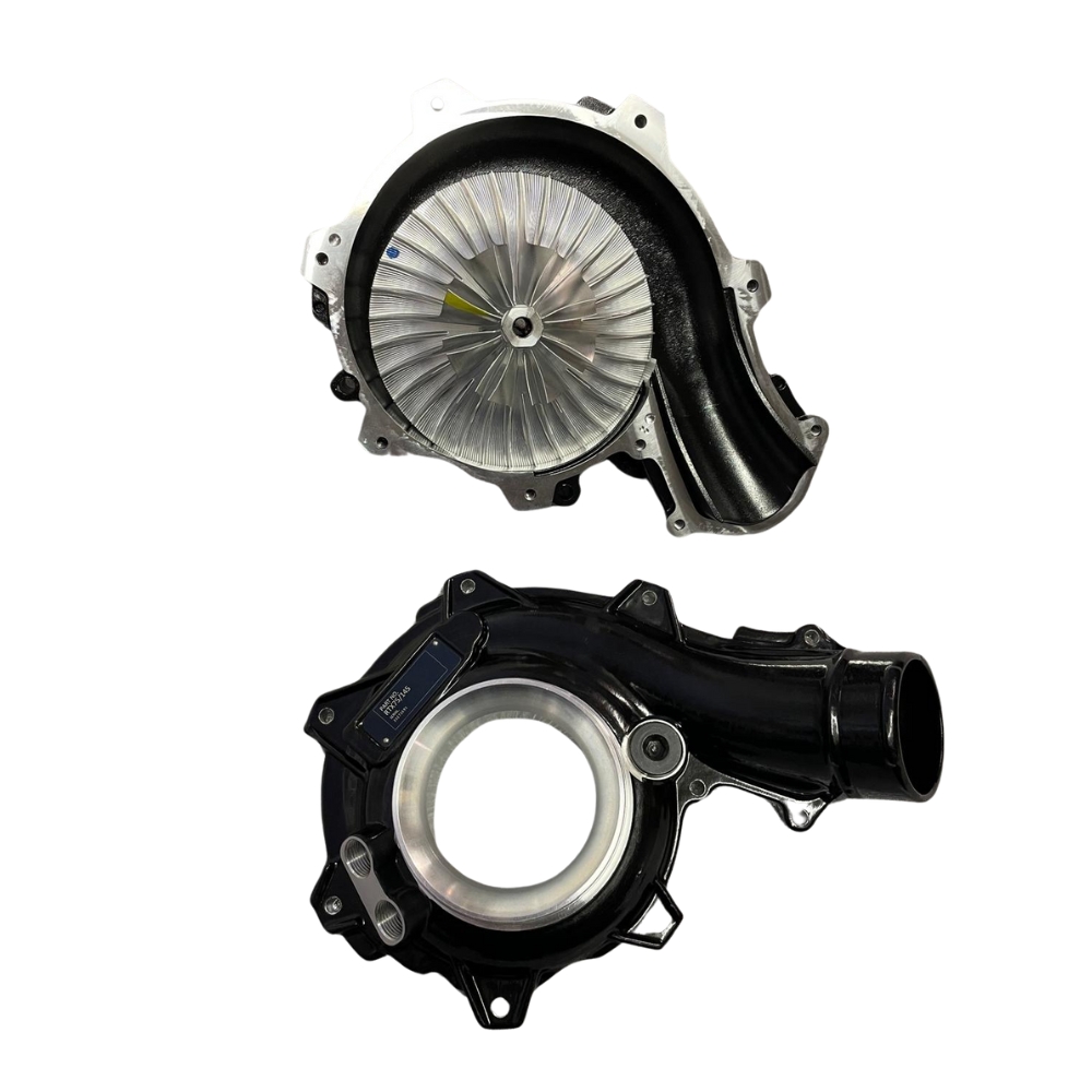 Upgraded Turbo charger geometry