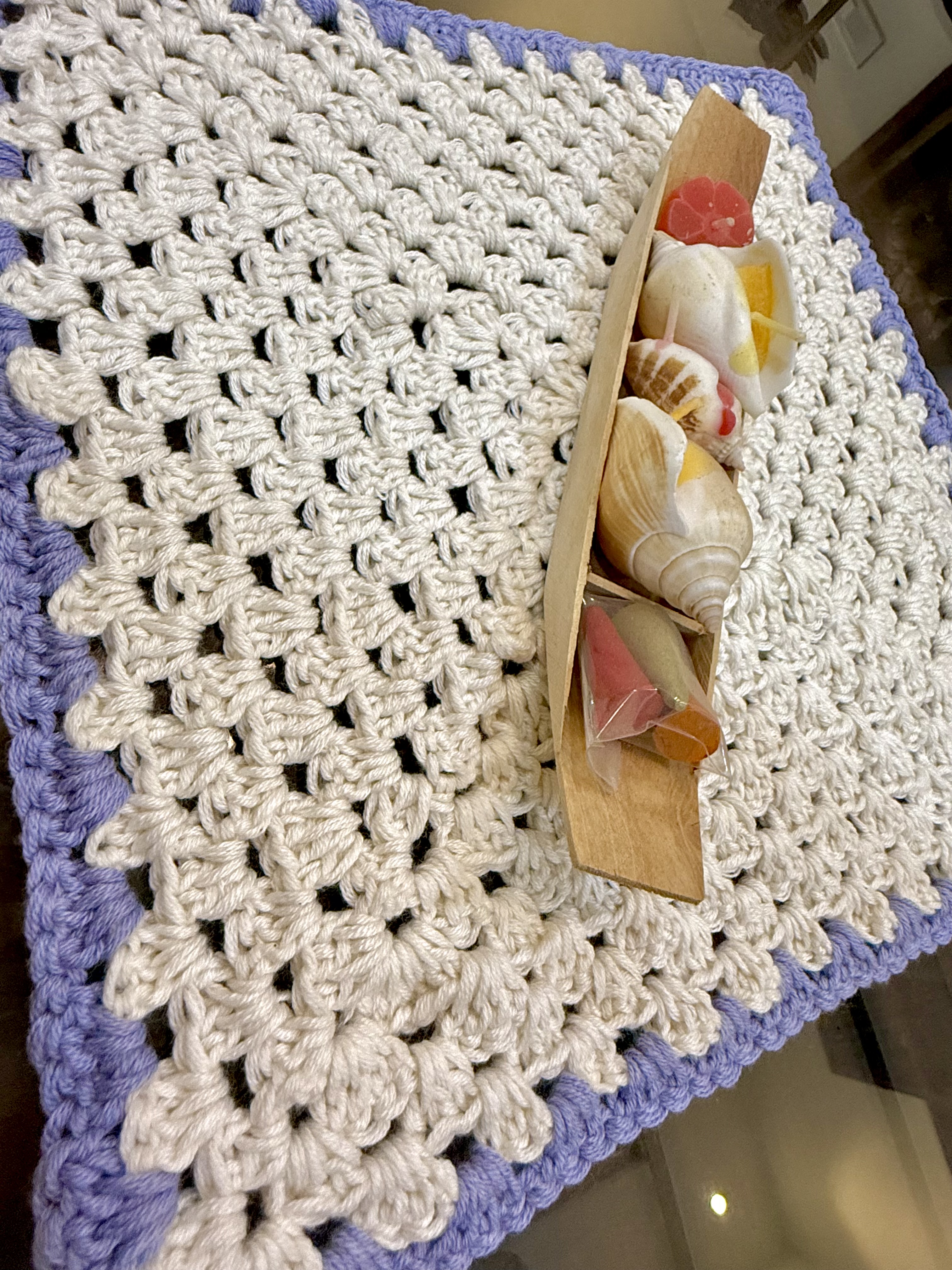Lavender Dreams Crochet Mat