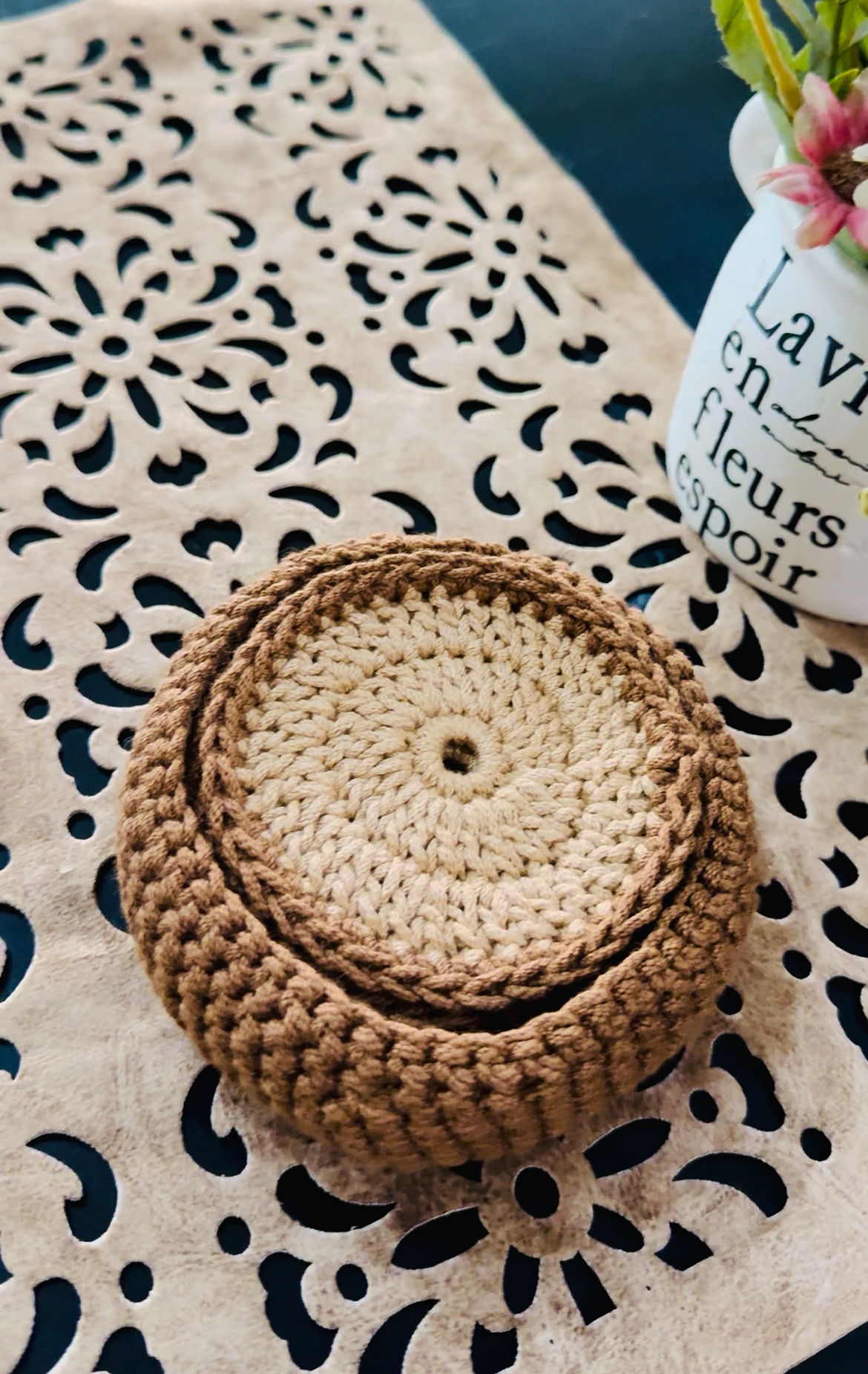 Brown Sugar Coaster Set ๐ค๐