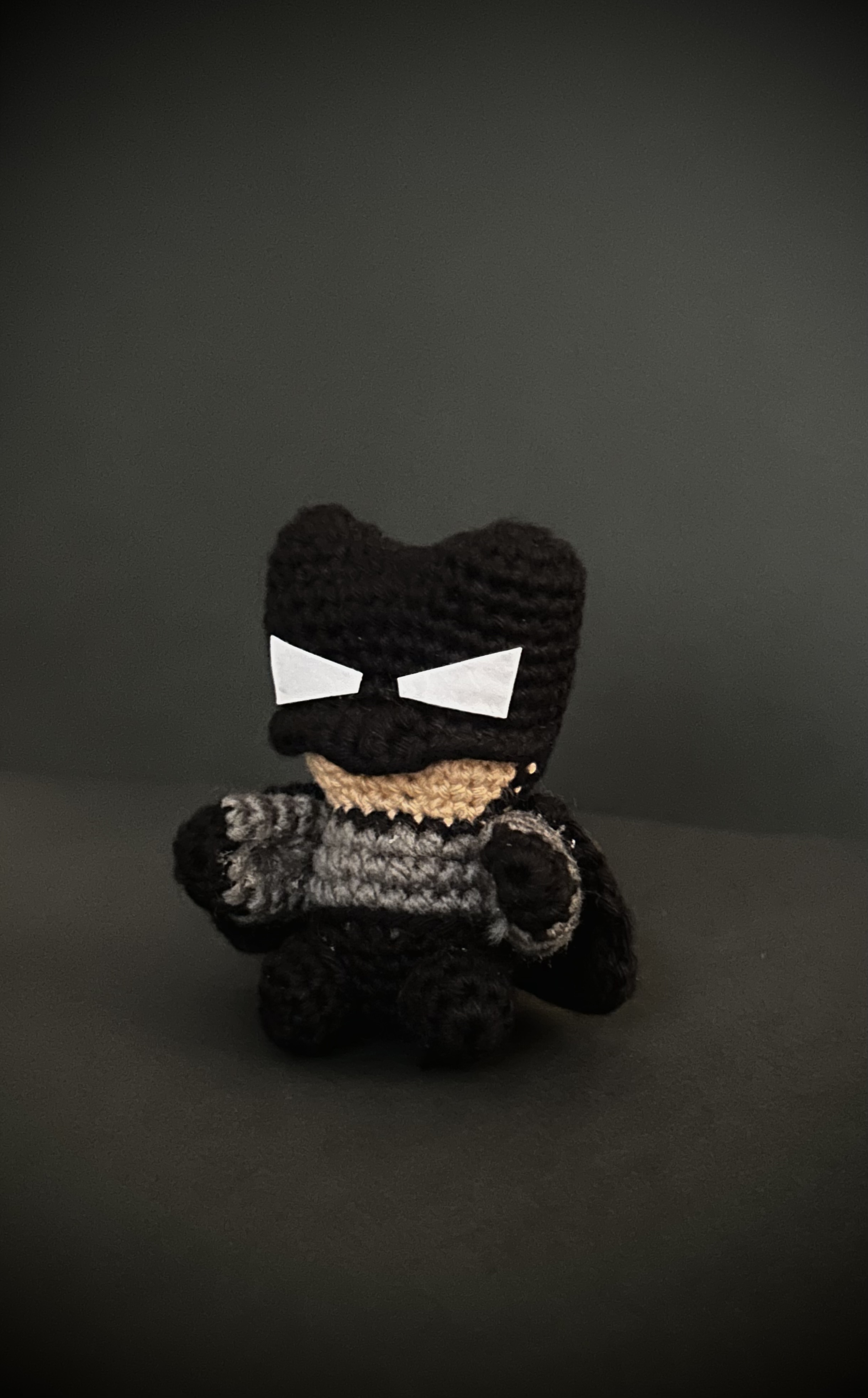 Crochet Batman – Handmade Amigurumi Plush 🦇