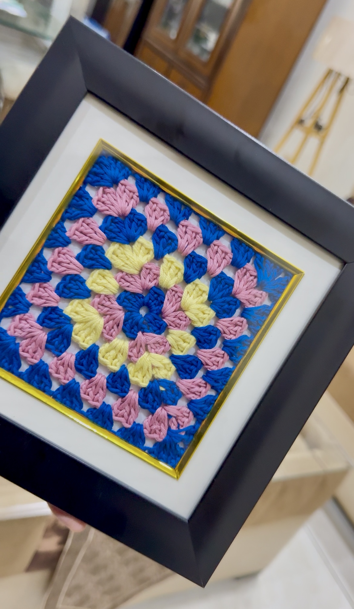 Sunset Mosaic โ Statement Frame ๐