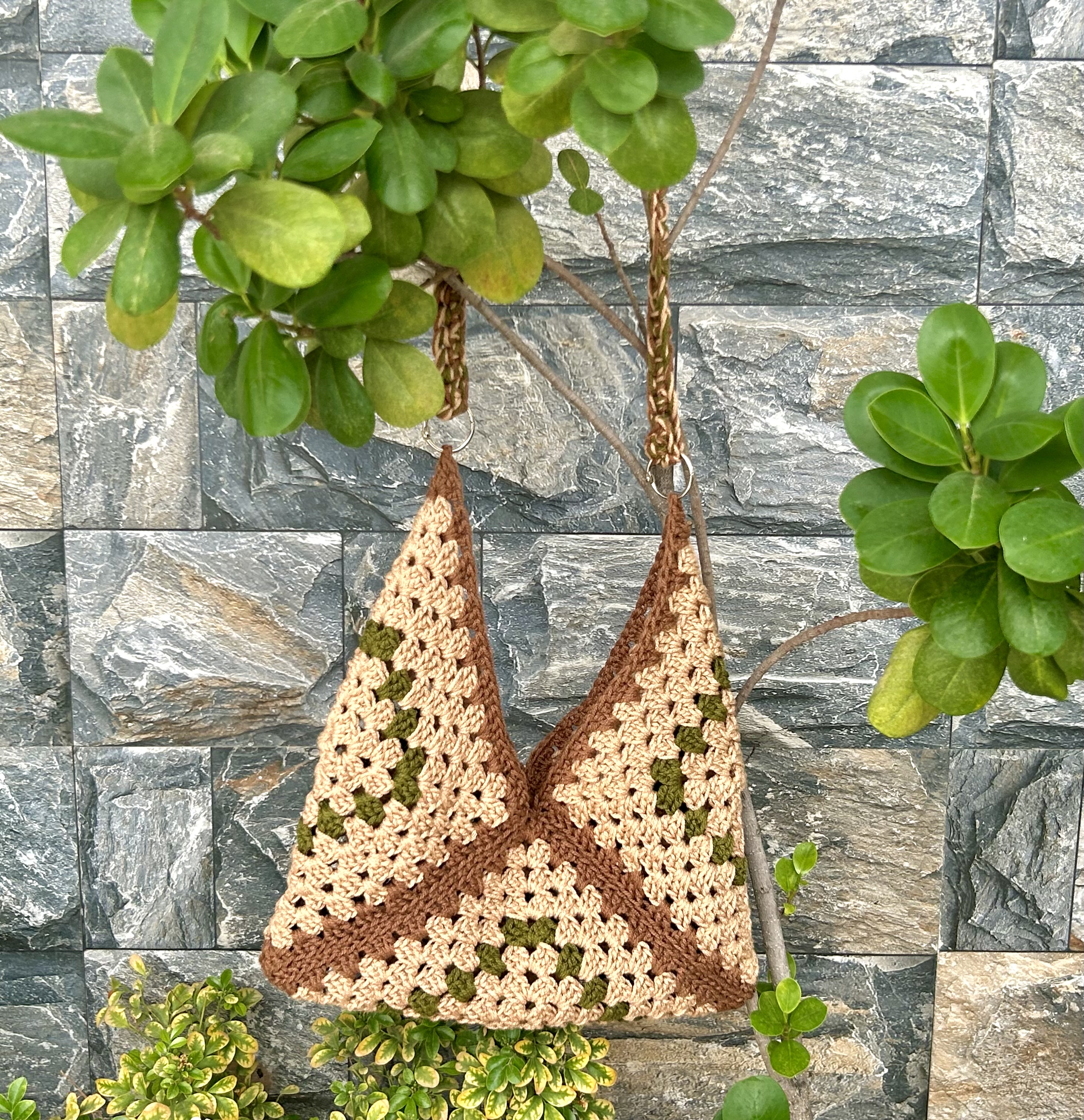 Sagewood Triangle Tote ๐๐