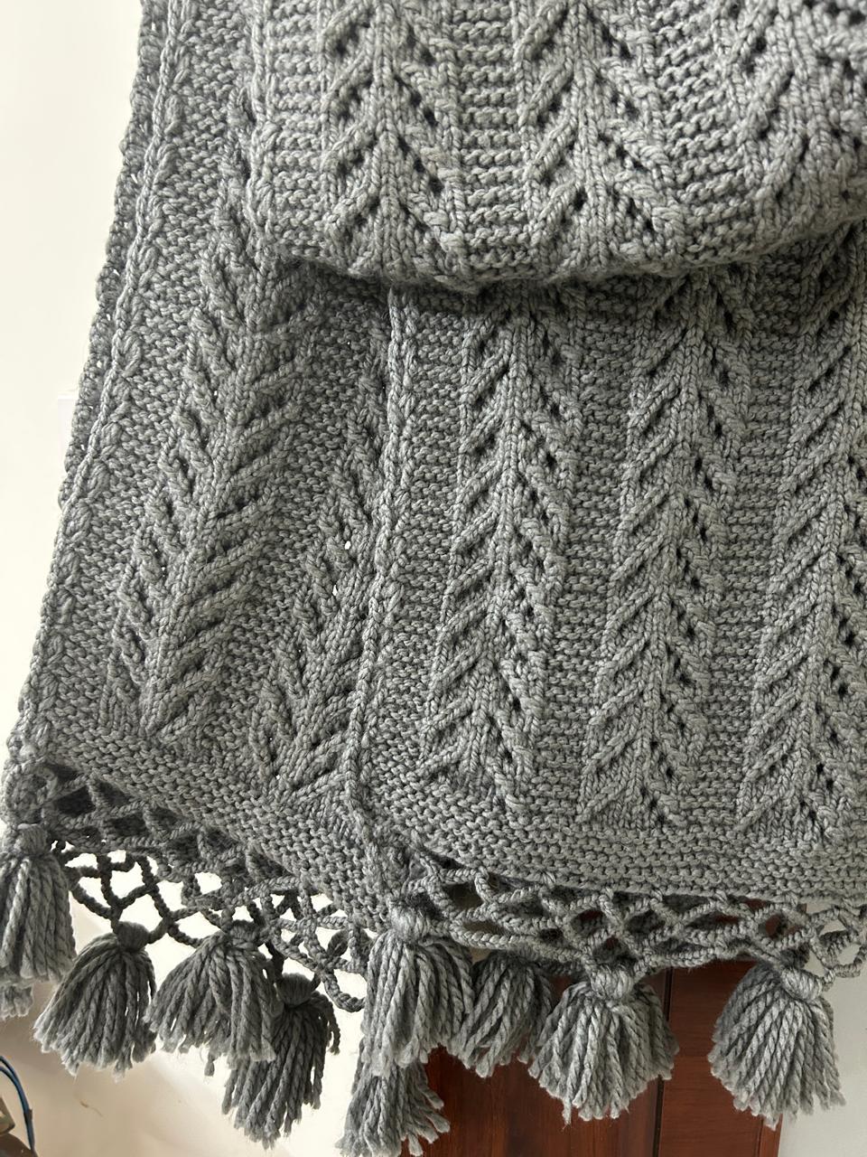 Lavender Whispers Handmade Crochet Scarf 💜