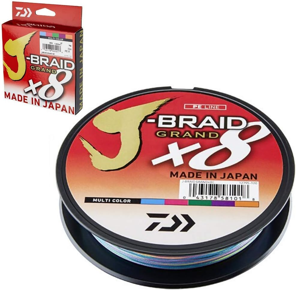 Daiwa Braid X8 150M Multicolor