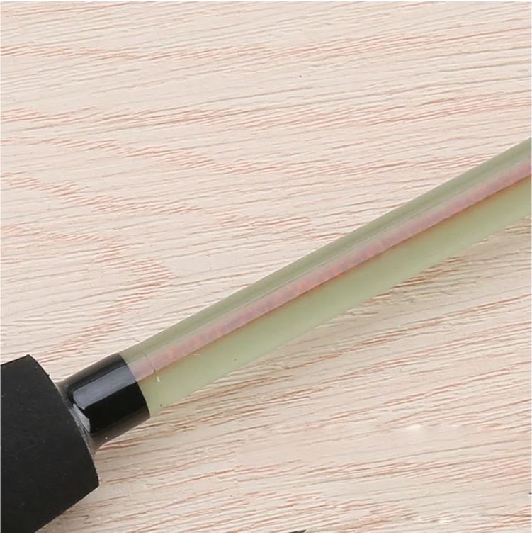 Cocodile Solid Fiberglass Ice Fishing Rod Transparent