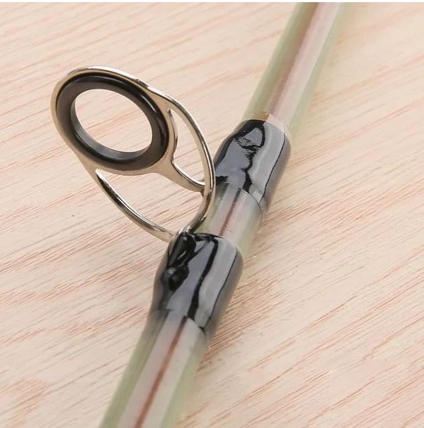 Cocodile Solid Fiberglass Ice Fishing Rod Transparent