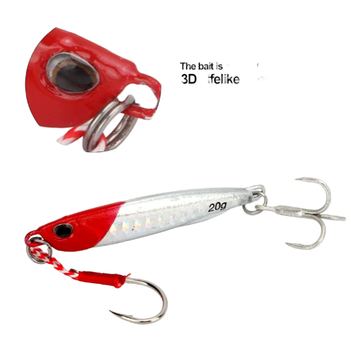 3D Lifelike Fishing Lure 15g 20g 30g 40g