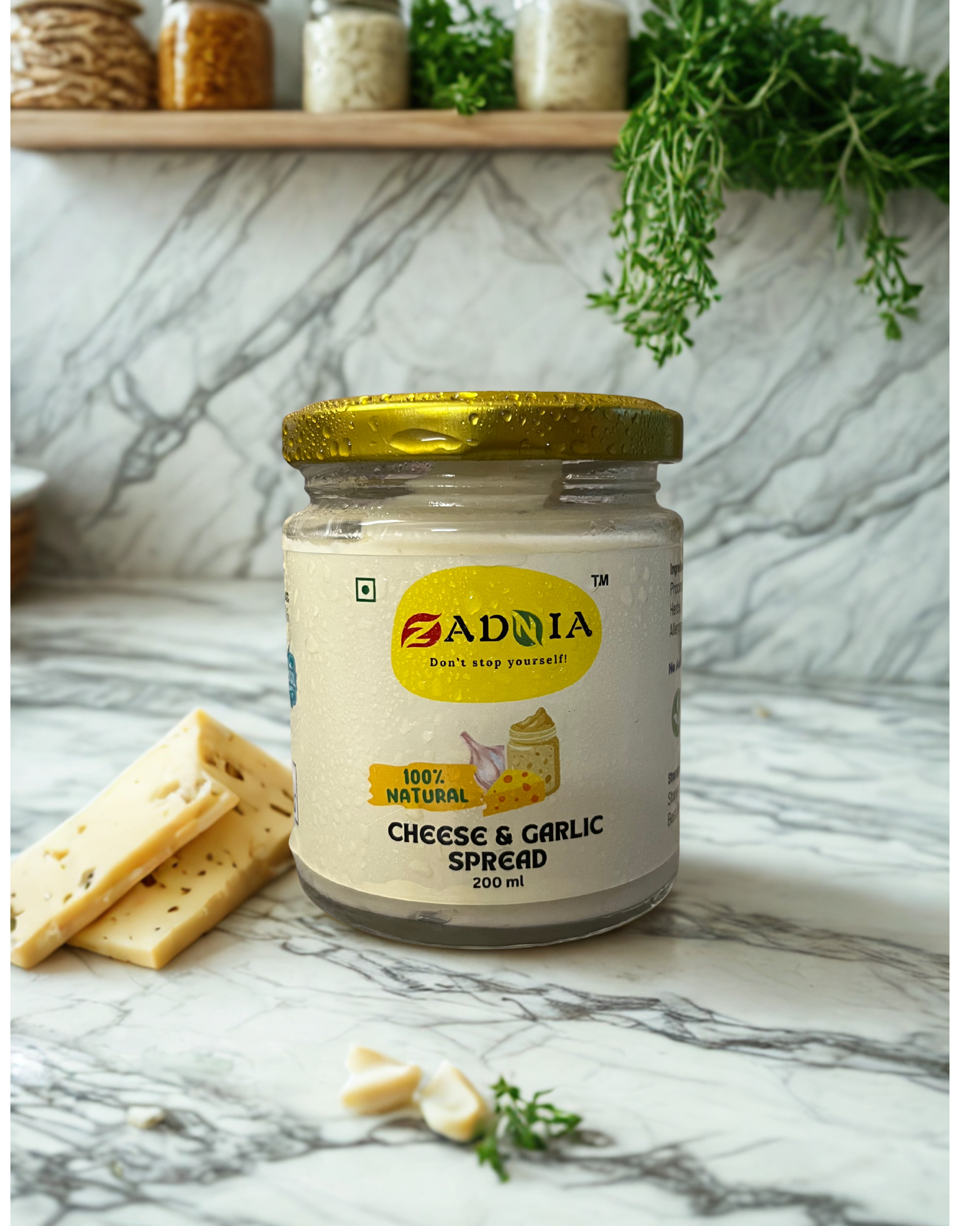 Cheese & Garlic Spread