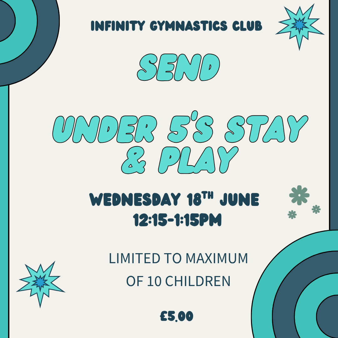 SEND Stay & Play - Wednesday 18th June 12:15-1:15pm