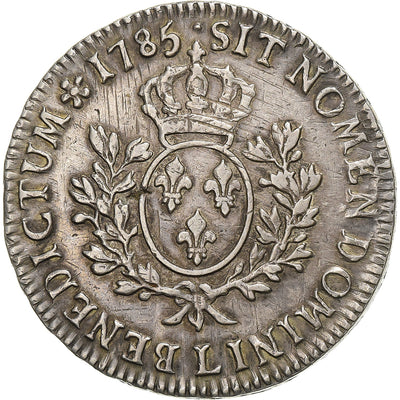 France, Louis XVI, Ecu aux branches d'olivier