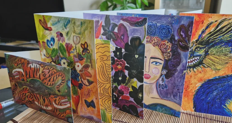 Customised Pack of Printed Greeting Cards 