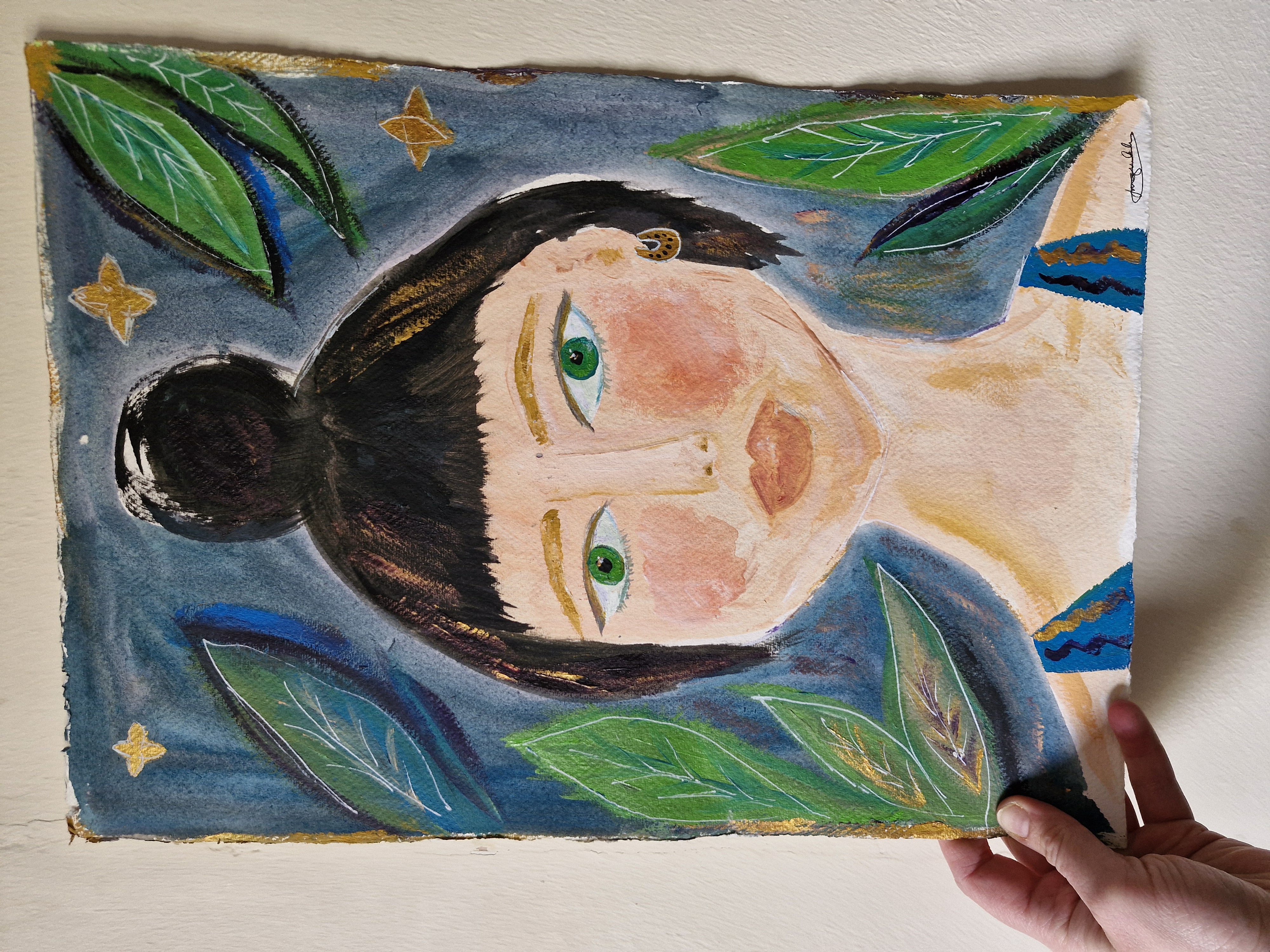 One with Nature, A3 Cotton Paper