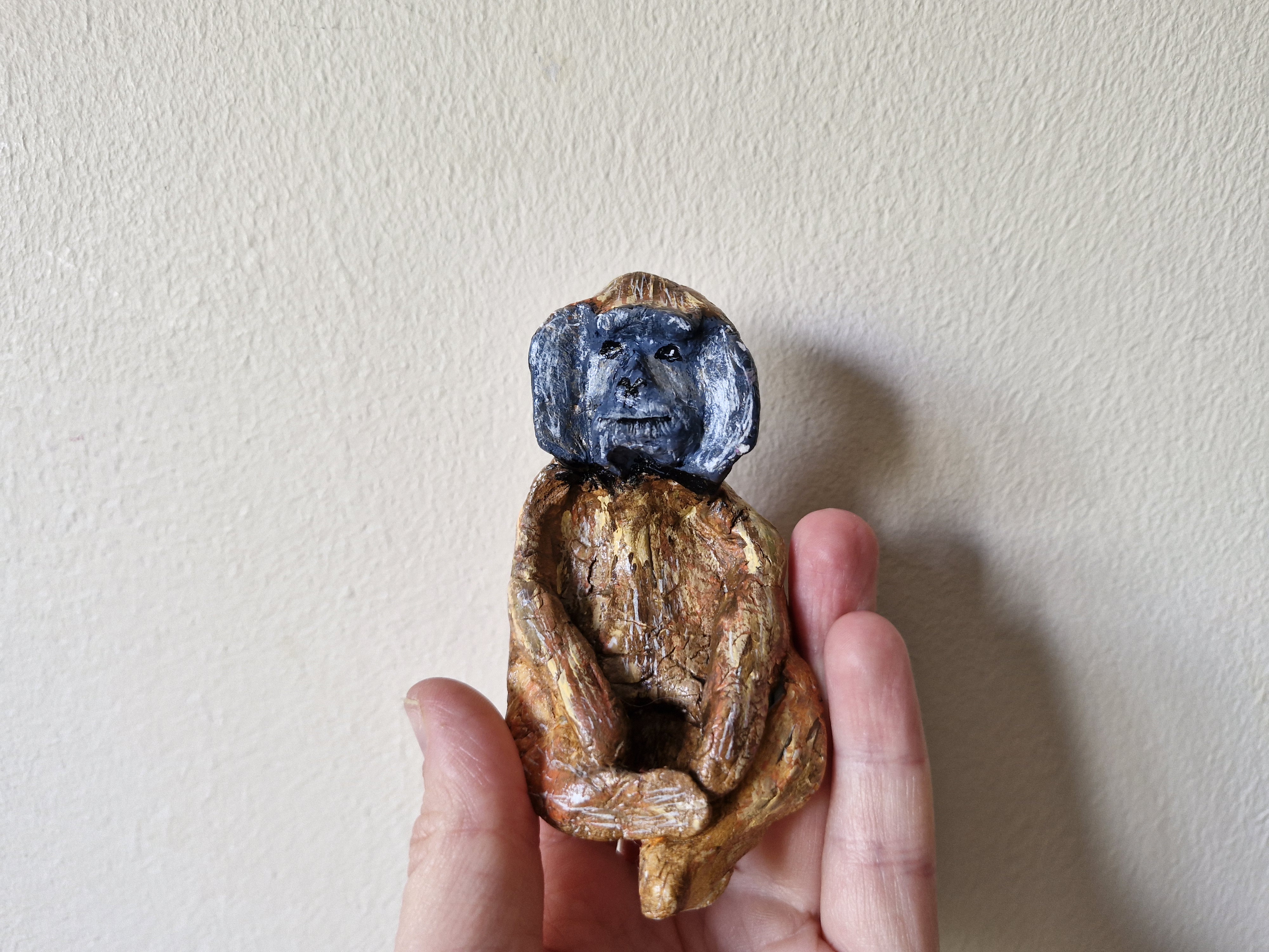 Artisan Clay Orangutan