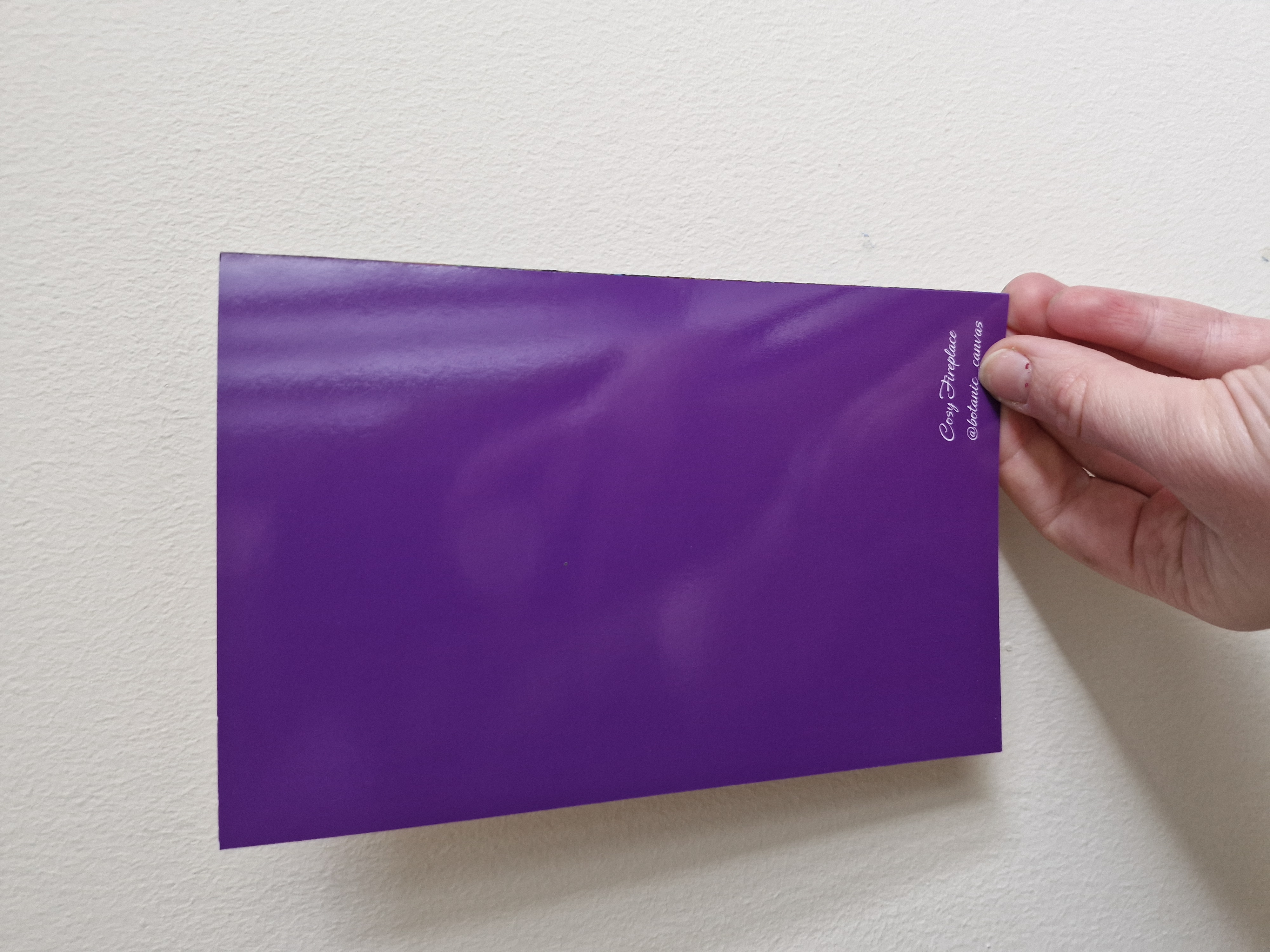 Cosy Fireplace Christmas Card