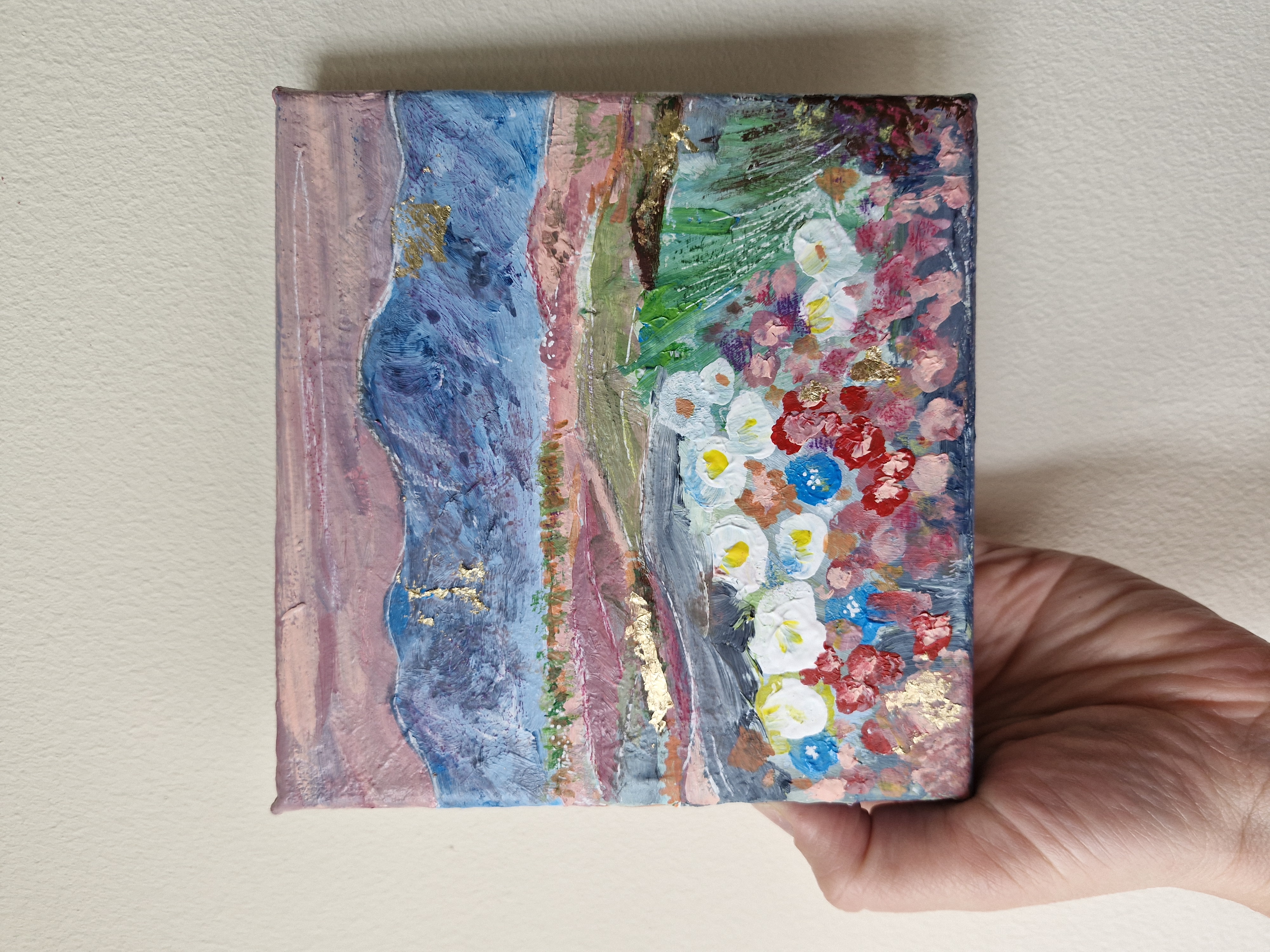 The Feeling of Zen on Small Canvas Board 