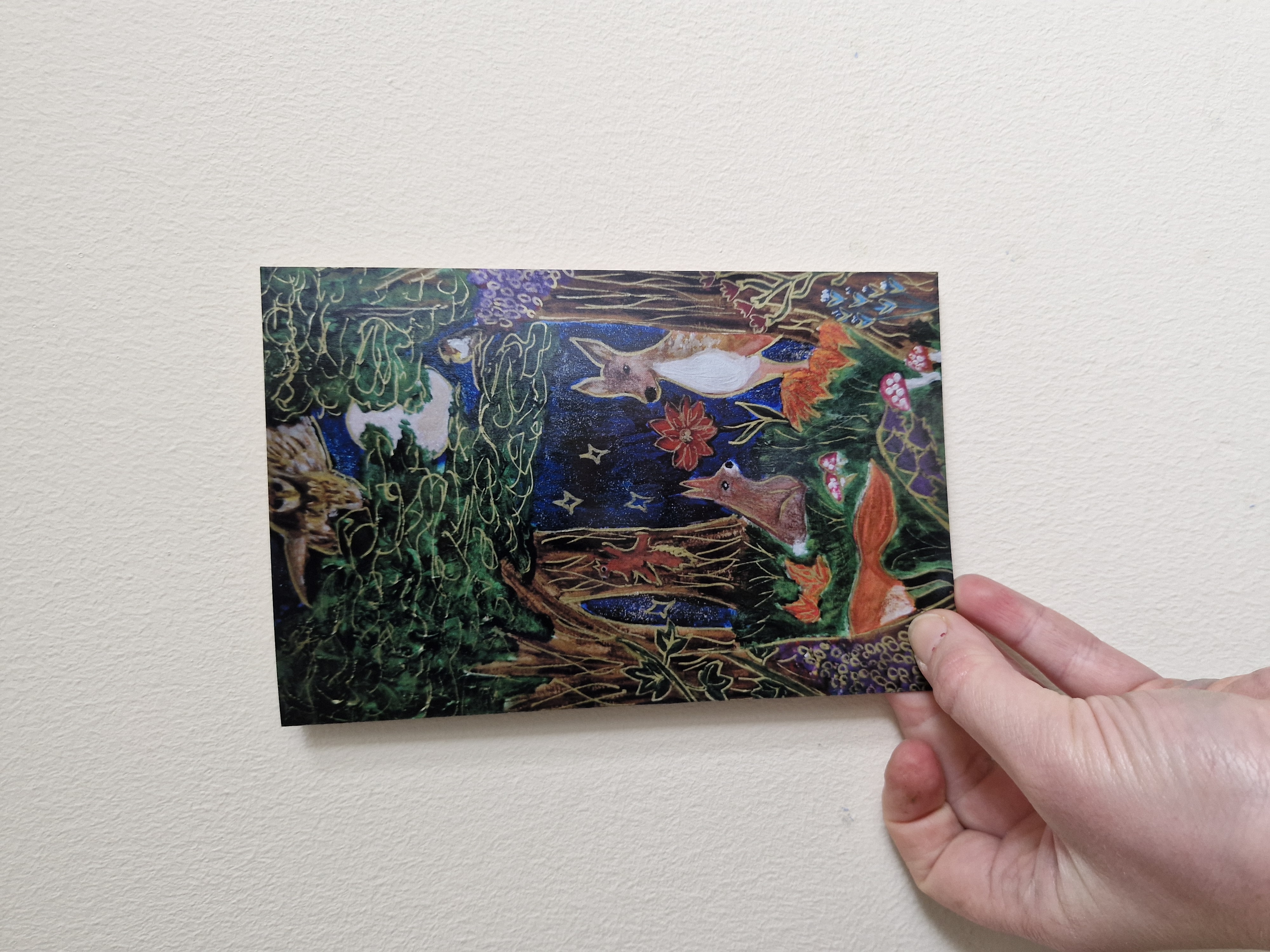 Enchanted Forest Christmas Card