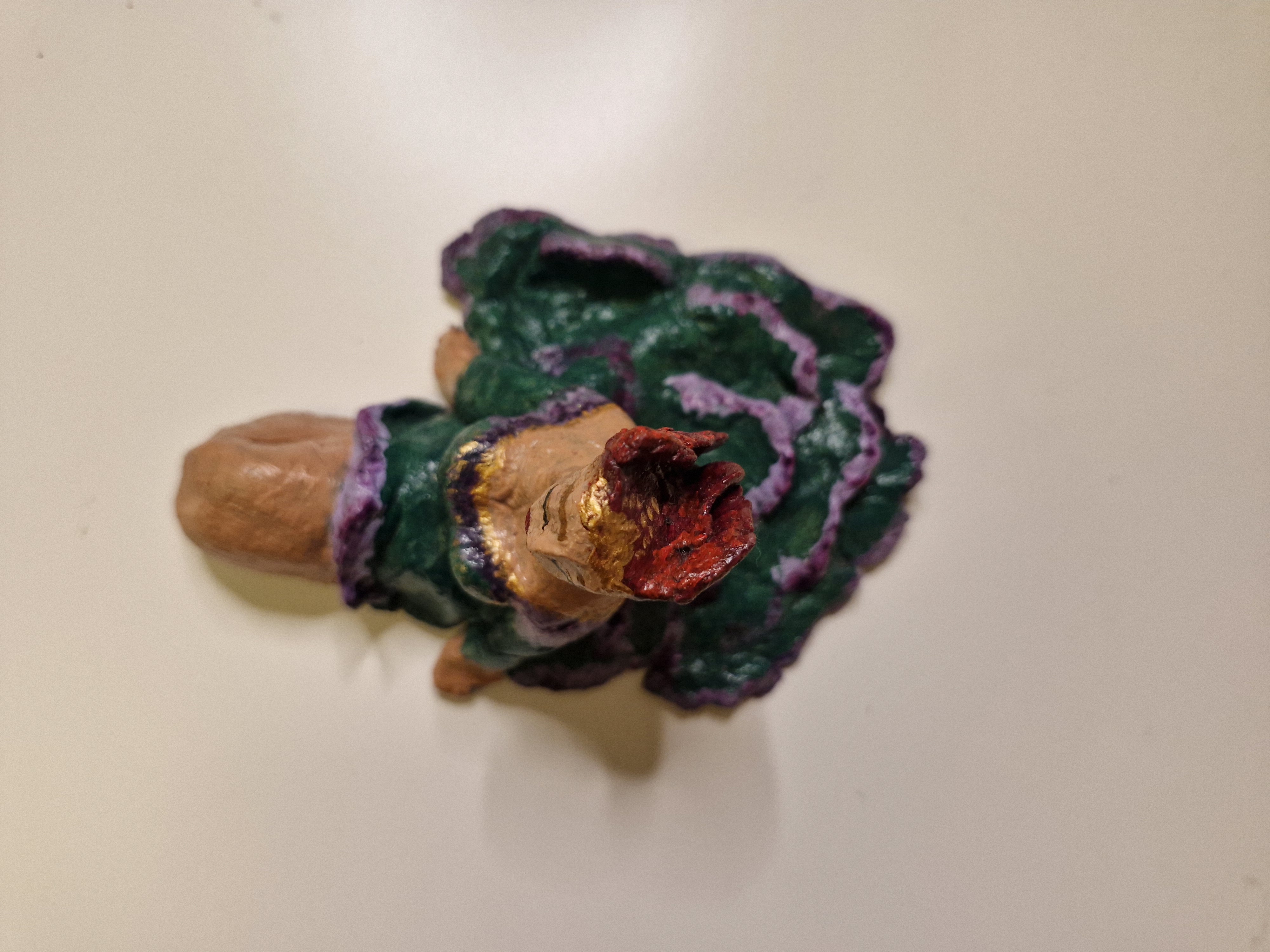 Artisan Clay Flamenco Dancer