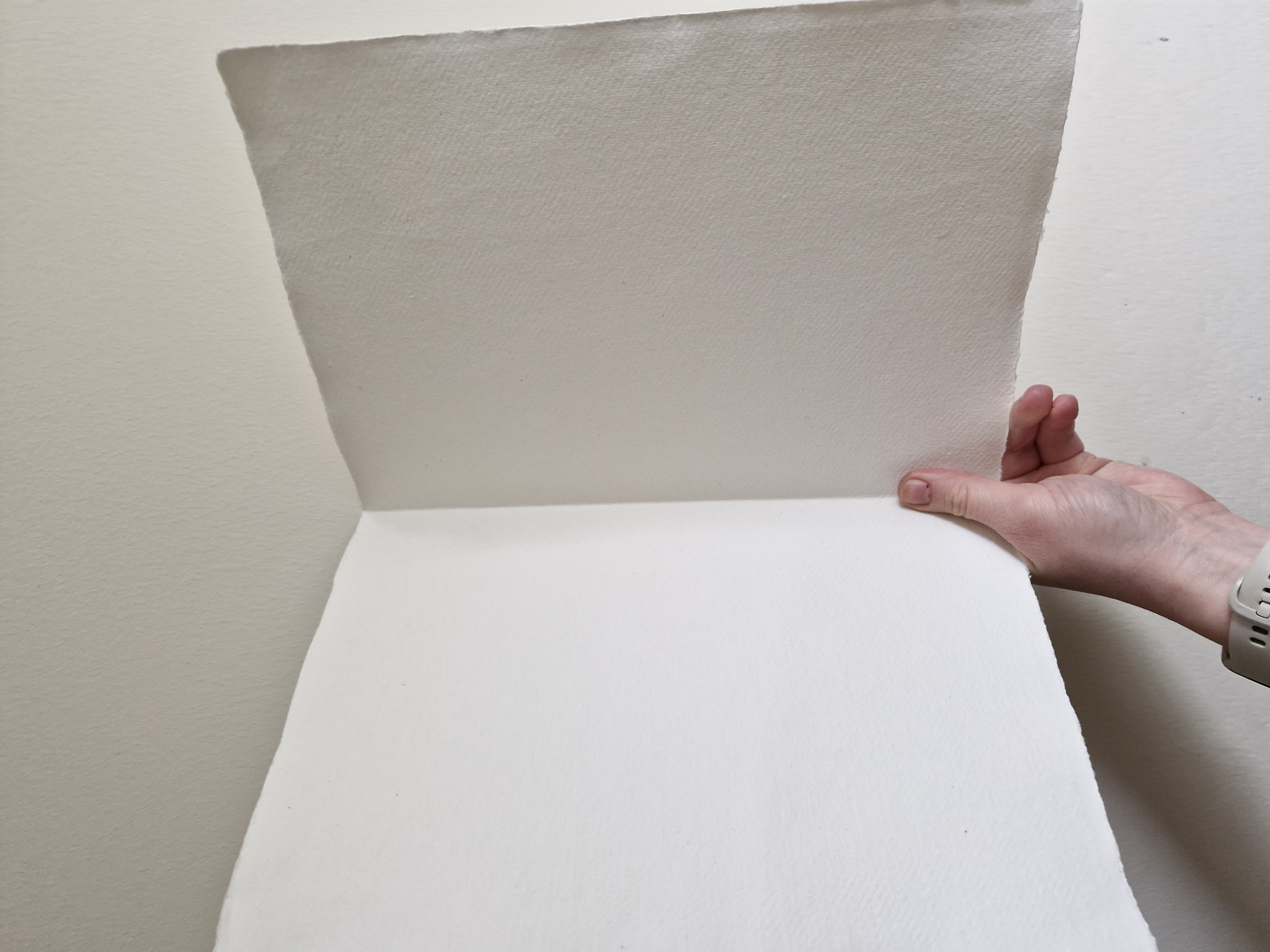 Handpainted Enchanted Forest Christmas Card A4