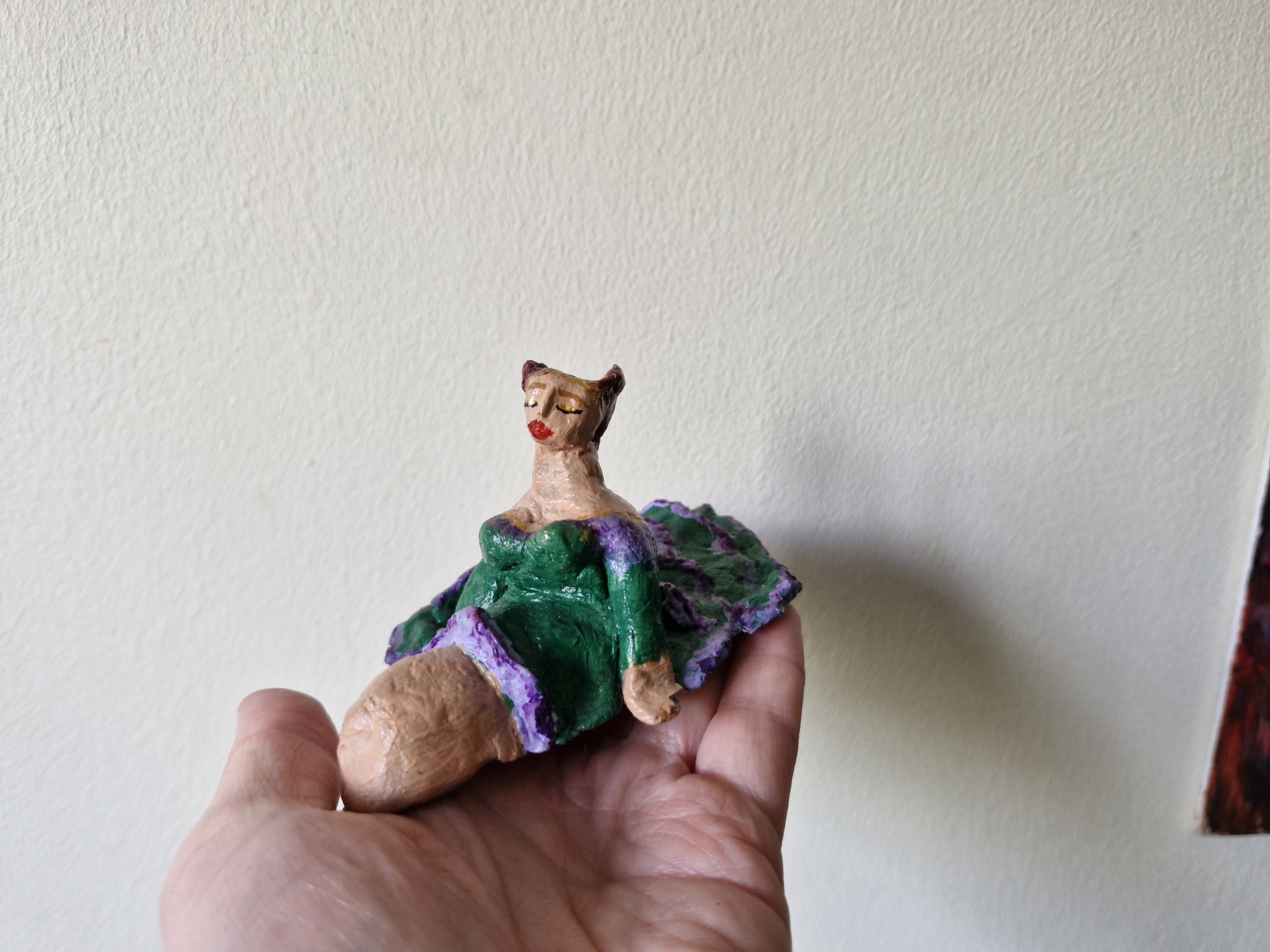 Artisan Clay Flamenco Dancer