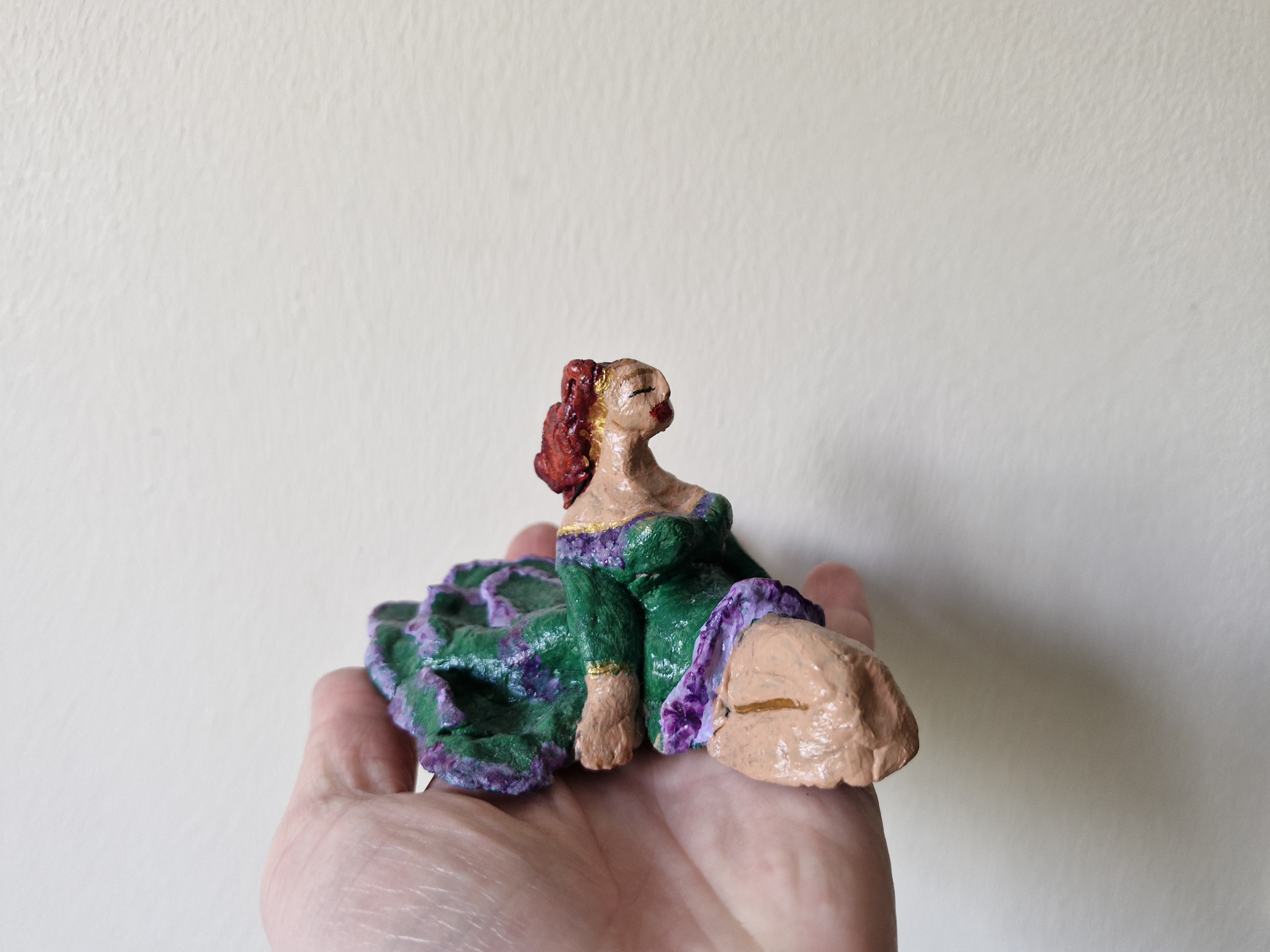Artisan Clay Flamenco Dancer