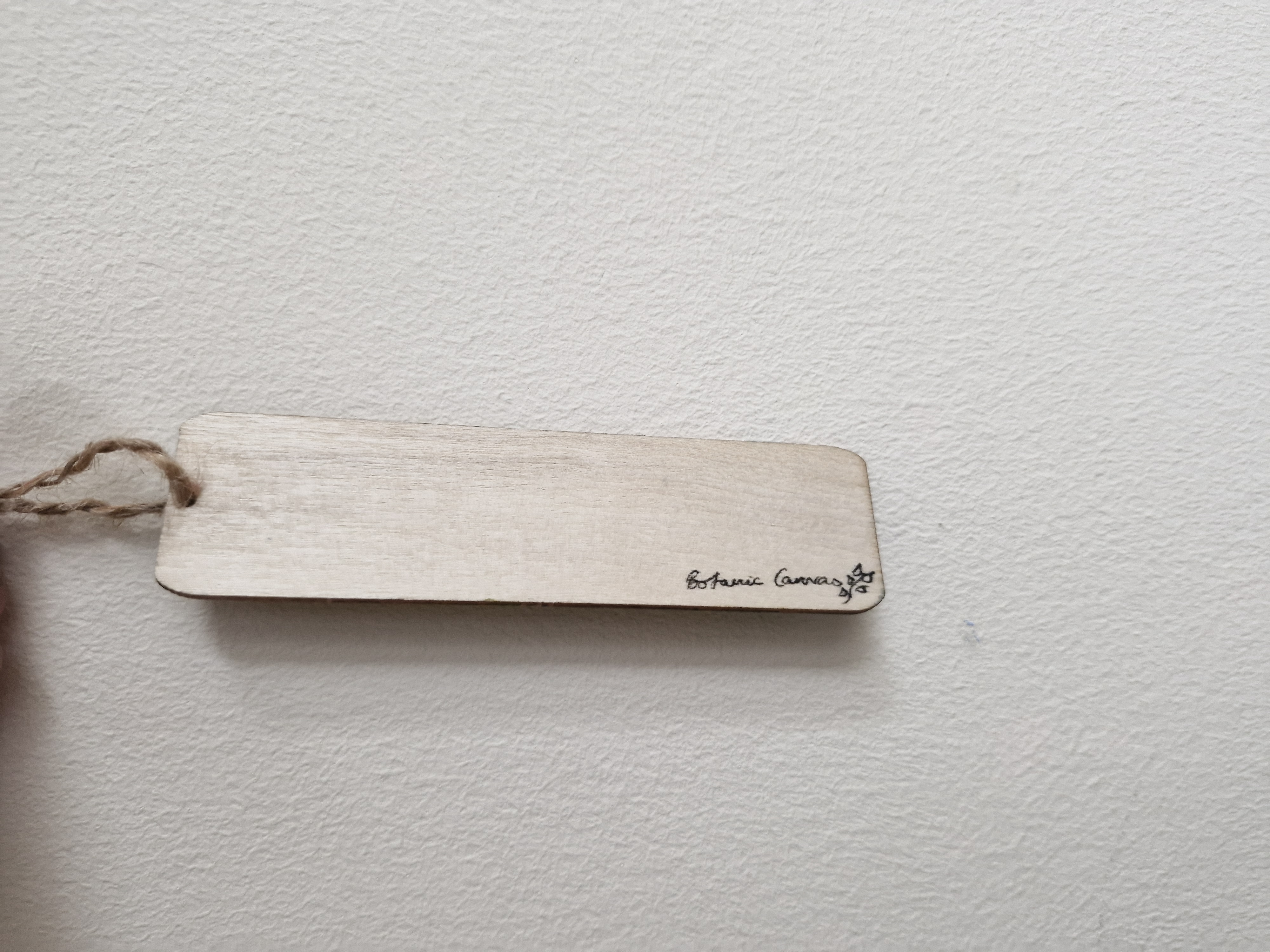 Handpainted Sunflower Wooden Bookmark