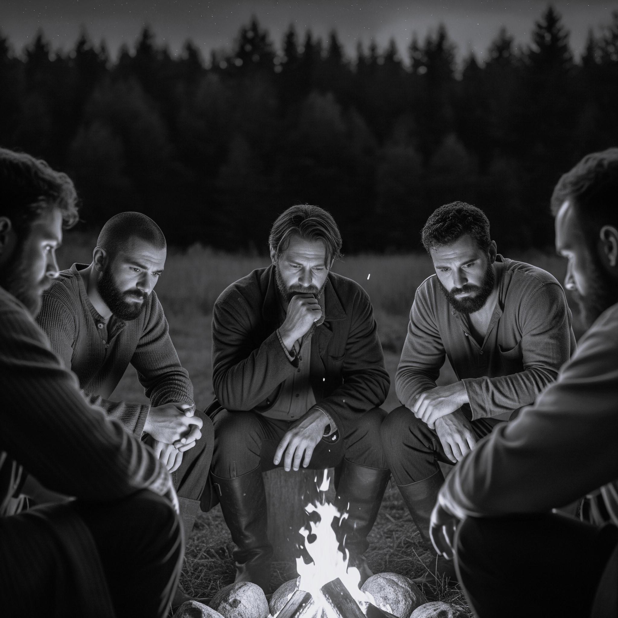 Ugnies ratas – vakaro susitikimai mažoje vyrų grupėje