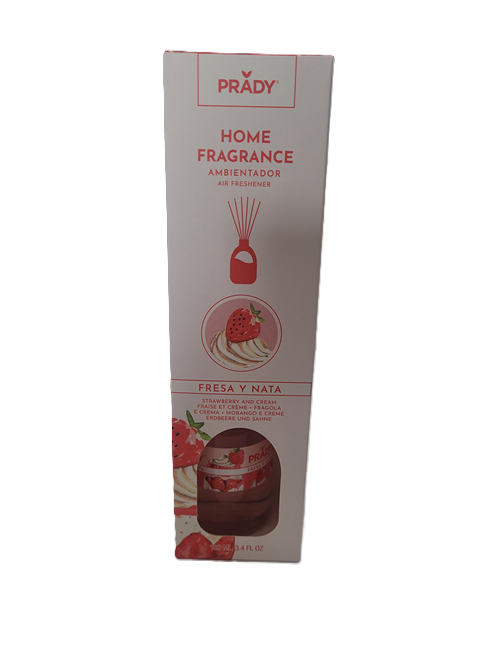Ambientador de hogar prady fresa y nata